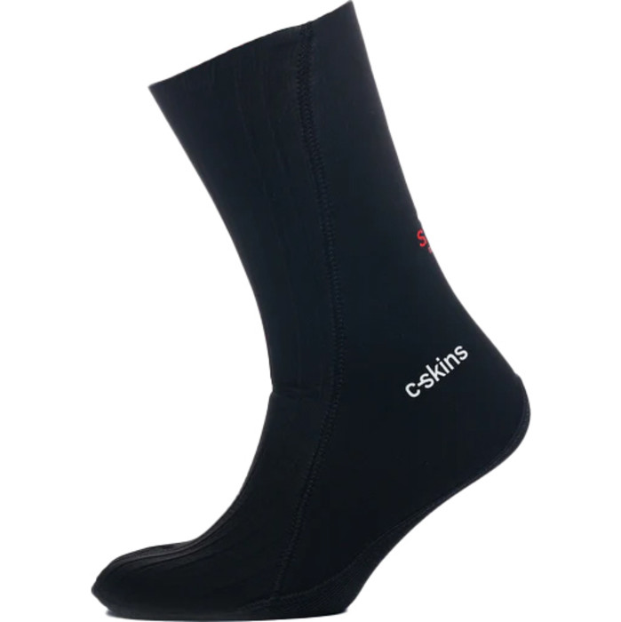 2023 Swim Research Freedom 3mm Split Toe Swim Socks C-SOXSR3 - Black